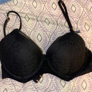 Black Lace Push-up Bra